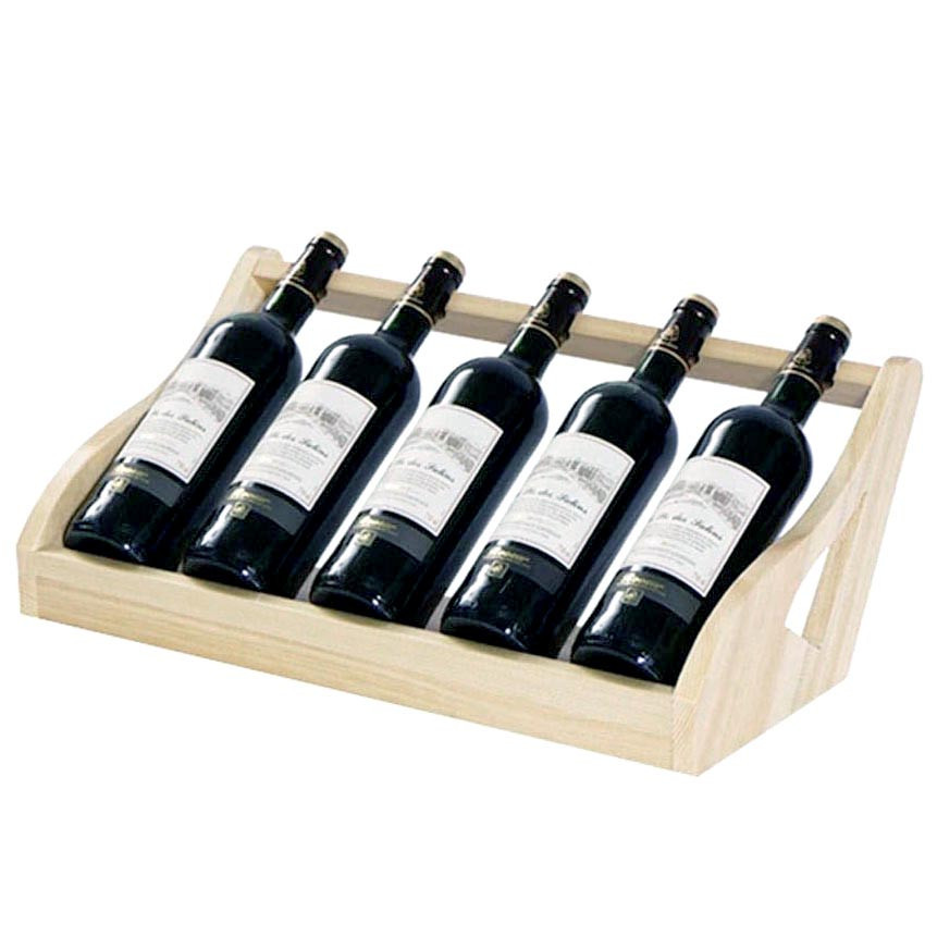 Настольная винная полка 
