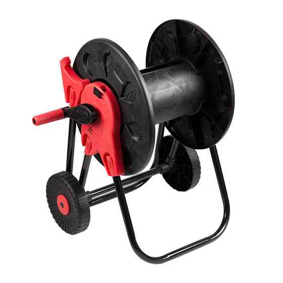 Котушка на колесах, для шланга 1/2" до 60 м, матеріали: PP, ABS, сталь INTERTOOL GE-3001 Київ