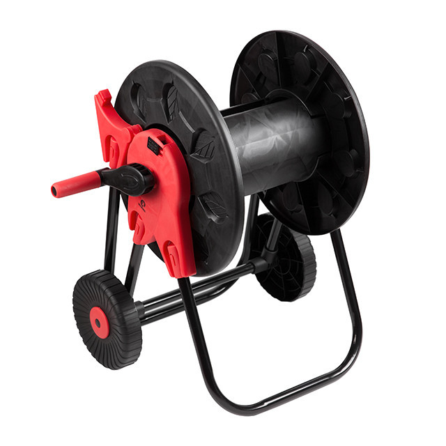 Котушка на колесах, для шланга 1/2" до 60 м, матеріали: PP, ABS, сталь INTERTOOL GE-3001 Київ - фото 2