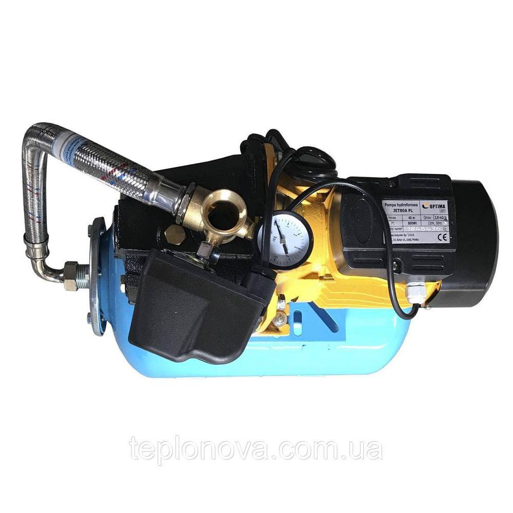 Насосна станція Optima JET 80A-PL-24 0,8 кВт чавун кор, на Гребінці Чернівці - фото 2