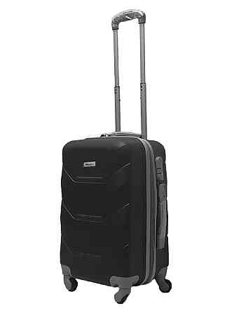 Валіза пластикова MILANO BAG 147 мала 55 см чорна Київ