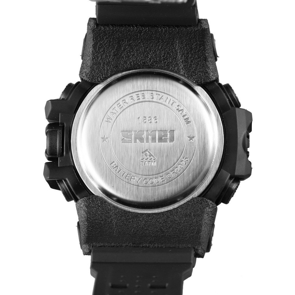 Чоловічий наручний годинник Skmei 1586 Чорний Вінниця - фото 5