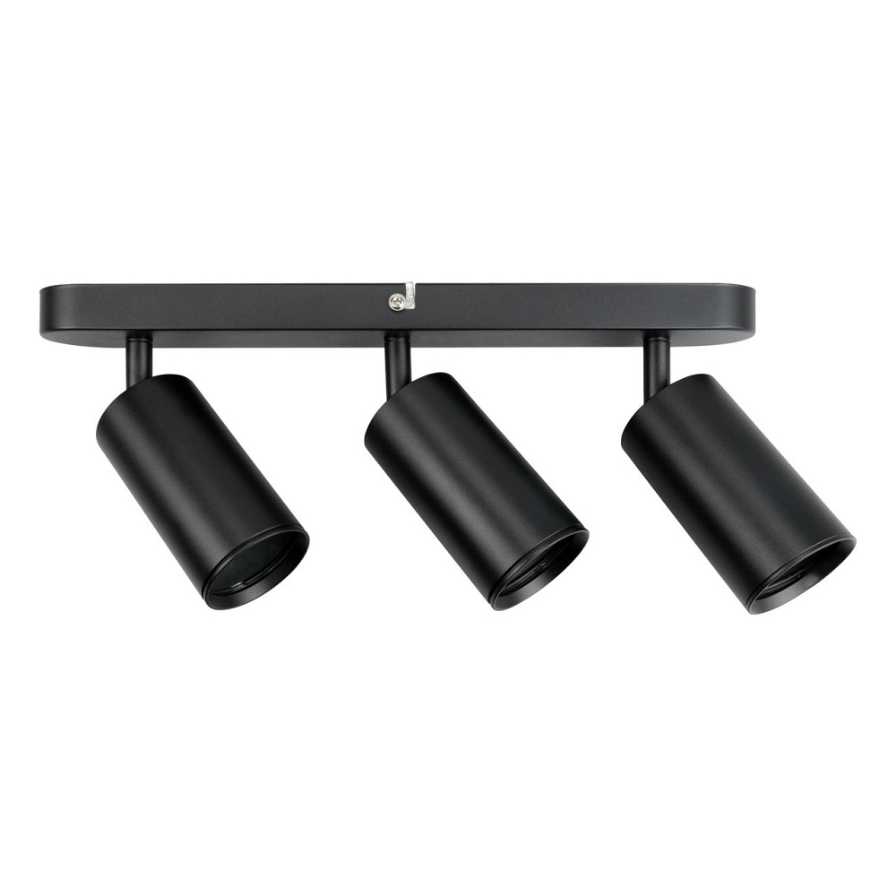 Світильник накладний поворотний 3-GU10 JOKER-3 чорний Київ - фото 1