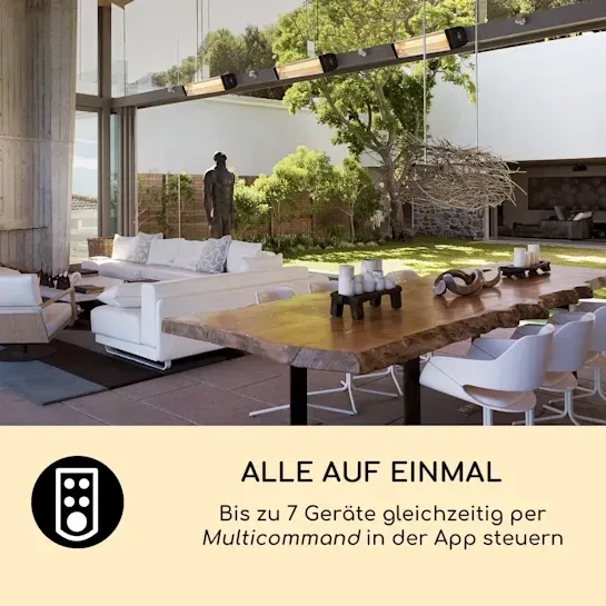 Інфрачервоний обігрівач Blumfeldt Smartwave 2400 Вт WIFI з пультом д/к з Німеччини Дніпро