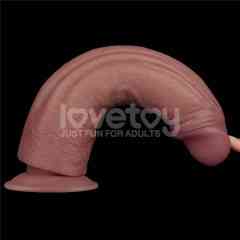Реалістичний вібратор - Vibrating Dual Density Power Cock 10.5'' Sex Aura Київ
