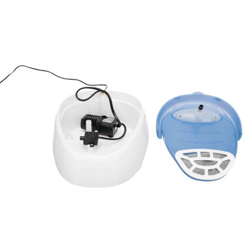 Фонтан Trixie автоматичний на 2 режими пластик 1 л 20 х 12 х 23 см біло-блакитний Київ - фото 3