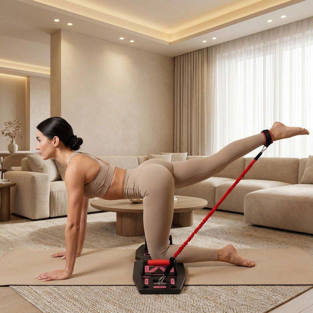 Дошка для віджимань Gymtek FlexBoard чорний Київ - фото 6