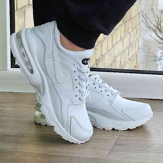 Женские Белые Кроссовки Nike Air Max 93 Кожаные Найк (размеры: 37,38,39,40,41) Видео Обзор - 93-7 Днепр