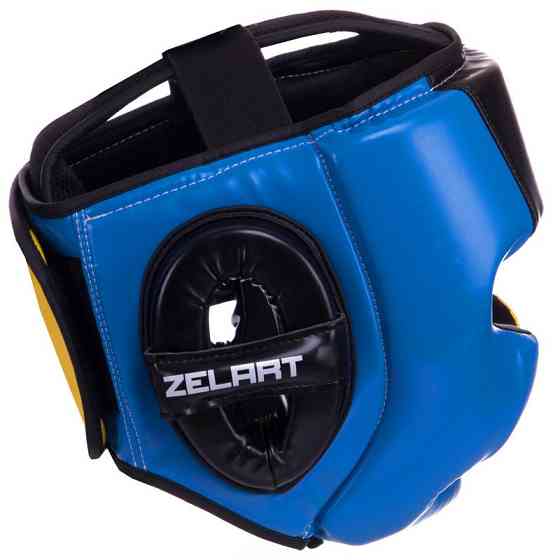 Шлем боксерский с полной защитой ZELART-2886 M-XL Шлемы для бокса и единоборств Киев