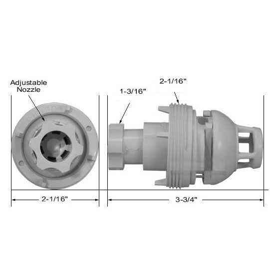 Вкладыш для бассейна Hayward SP1434PAKB для форсунок Jet-Air Киев