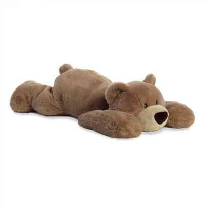 М'яка іграшка Aurora Ведмідь лежачий коричневий 28 см (171456C) Вінниця