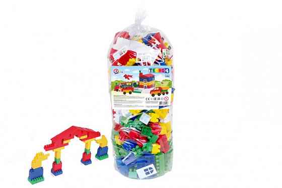 Конструктор з великими деталями №4 190 ел ТехноК 0526TXK Вінниця