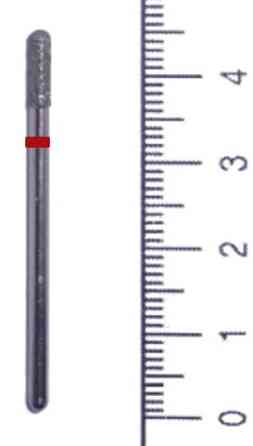 Насадка на фрезер алмазная малая цилиндрическая закругленная. Киев