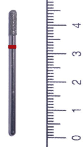 Насадка на фрезер алмазная малая цилиндрическая закругленная. Киев - изображение 1