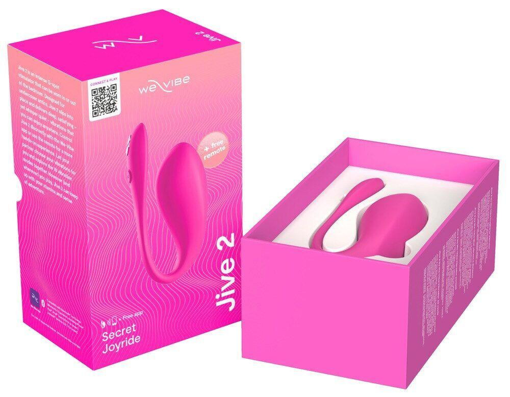 Смарт-віброяйцо We-Vibe Jive 2 Electric Pink Sex Aura Київ - фото 10
