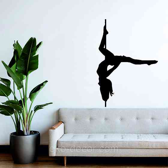 Декоративное настенное Панно «Стриптиз», Декор на стену 70*48 см, Черный Киев