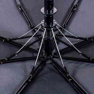 Зонт Bergamo Sky Полуавтомат Черно-оранжевый (7040010) Винница