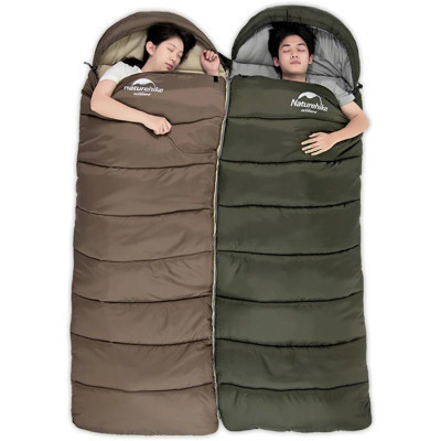 Спальний мішок Naturehike U150 NH20MSD07 Brown Right (6927595764381-R) Вінниця - фото 2