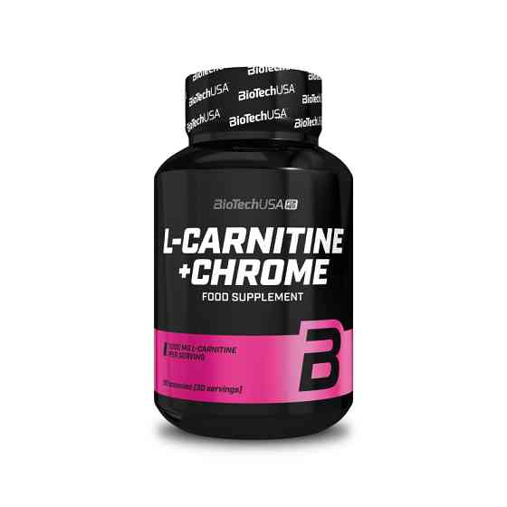 L-карнітин BioTech L-Carnitine + Chrome 60 caps Луцьк