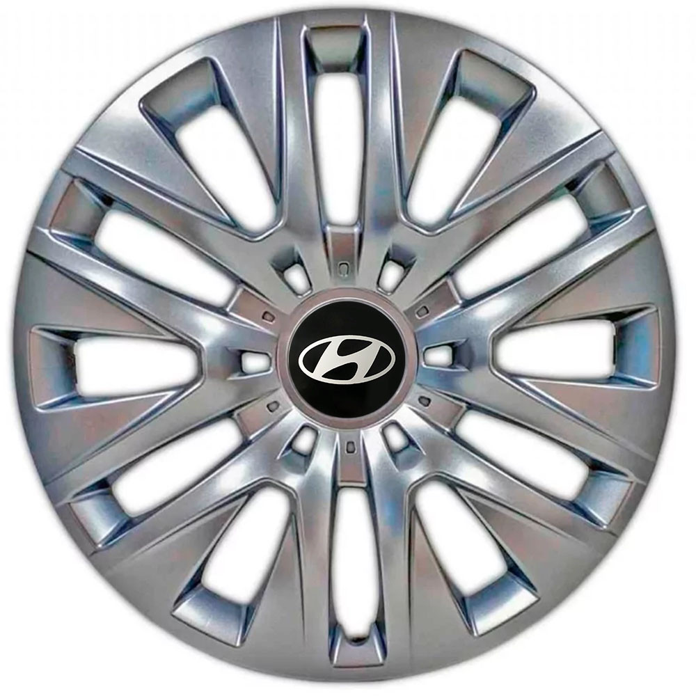 Автомобильные модельные колпаки R16 Hyundai 429 4шт, SJS, серебряные Киев - изображение 1
