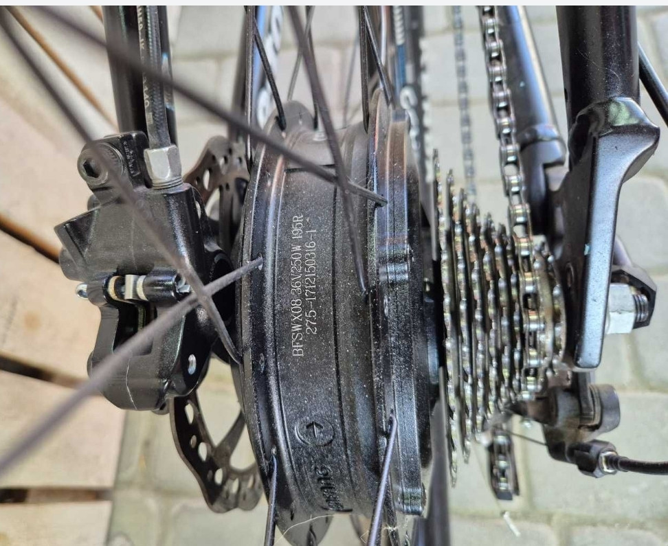 Електровелосипед двопідвіс гідравліка бу E-Totem Warrior 27.5 M48 Київ - фото 2