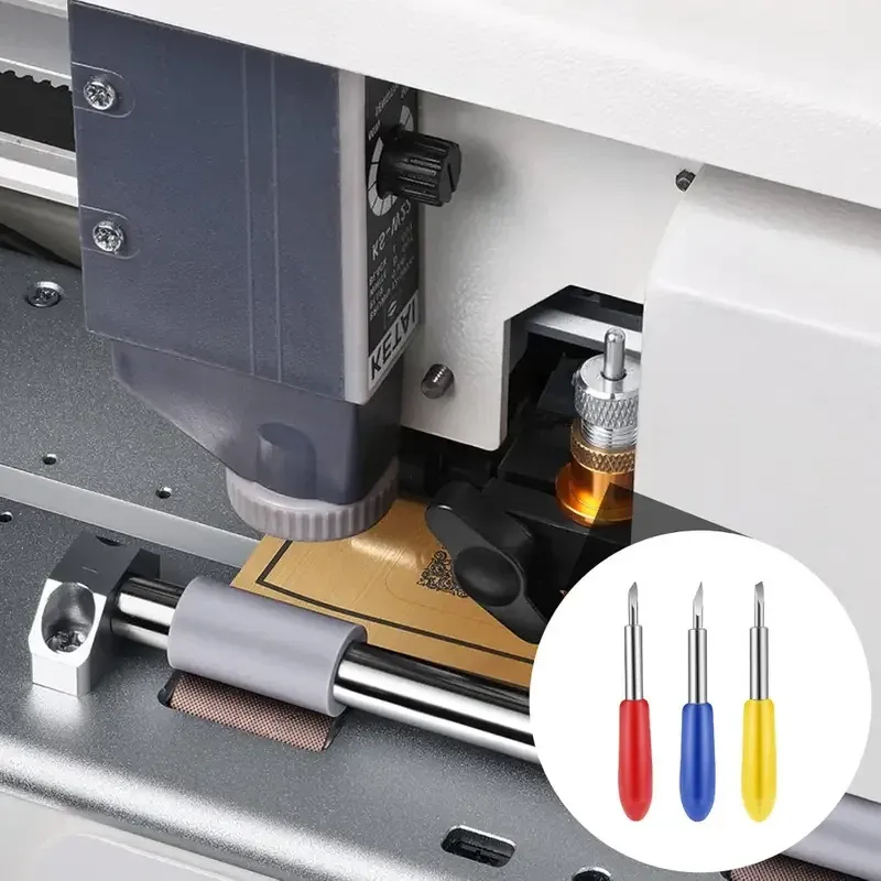 Сменные вольфрамовые ножи для плоттера 10 шт синие Киев - изображение 7