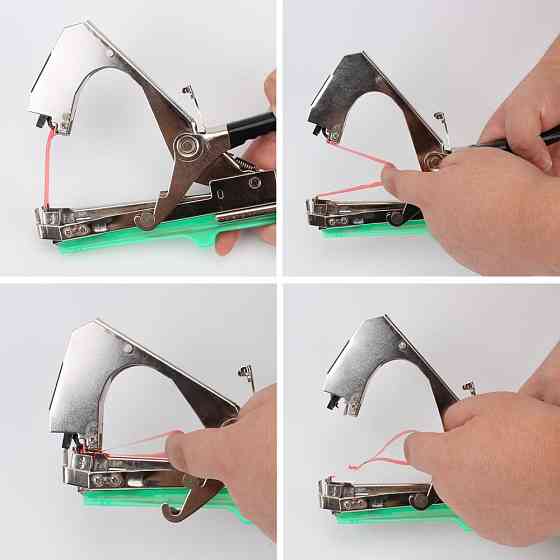 Степлер для подвязки растений с лентой, Tapetool / Степлер для винограда / Тапенер садовый Киев