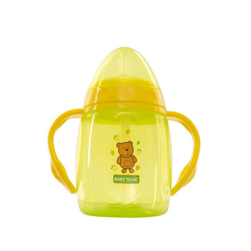 Поильник с силиконовым спаутом и ручками 5003P 250 мл Винница - изображение 1