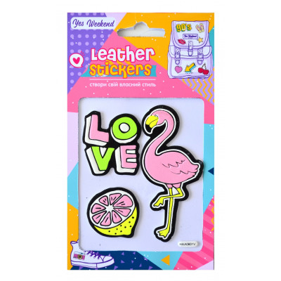 Стікер-наклейка Yes Leather stikers "Flamingo" (531624) Вінниця - фото 1