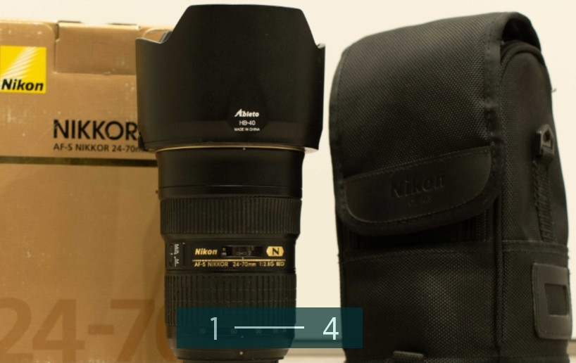 Об'єктив Nikkor 24-70mm 2, 8G ED Харків - фото 4