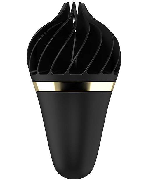 Вібростимулятор кліторальний Satisfyer Sweet Treat Spinnator у формі морозива, чорний Sex Aura Київ - фото 4