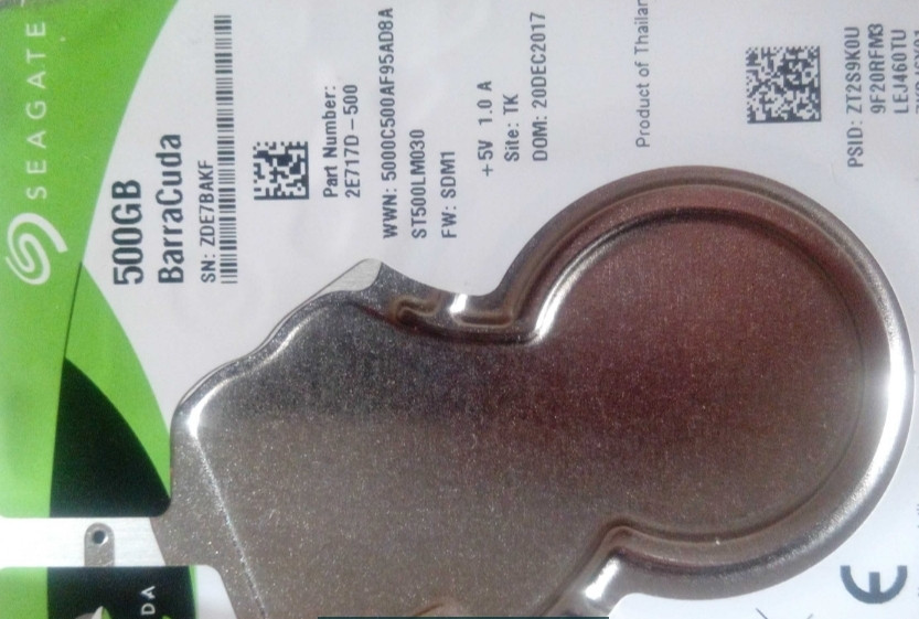 Жорсткий Диск Seagate BarraCuda HDD 500Gb. 2.5 SATA III Київ - фото 3