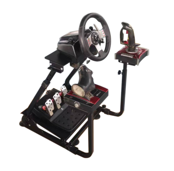 Стойка для игрового руля, педалей, КПП и джойстиков авиасимуляторов Logitech, Thrustmaster, PXN, Fanatec Кременчуг