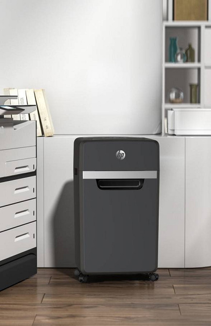 Знищувач документів HP OneShred 16MC, A4, 80g х 16 листів, 2*15, 30 л, P-5 Винница - изображение 8