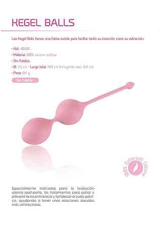 Вагинальные шарики Кегеля FEMINTIMATE розовые Sex Aura Киев
