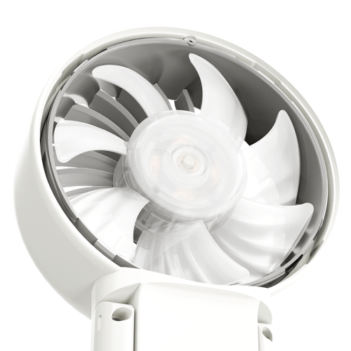 Вентилятор Nitecore NEF03 Pro LED-дисплей до 5.8 м/с (5 швидкостей) Білий Вінниця