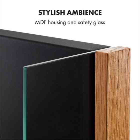 Phantasma Assemble етаноловий камін бездимний пальник із неіржавкої сталі 2h імітація дерева (Німеччина, Рівне