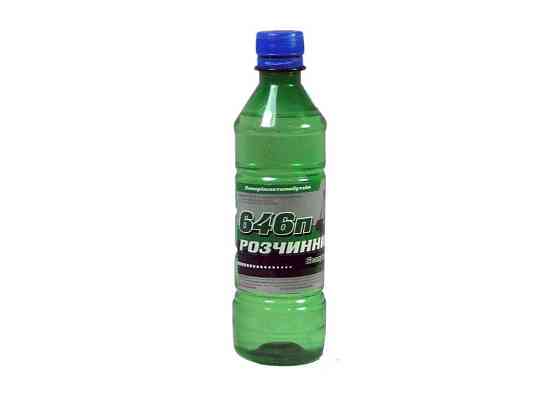 Розчинник 646 б/п 0,4л (340г) ТМ ЗАПОРОЖ АВТО БЫТ ХИМ   Solmir Киев