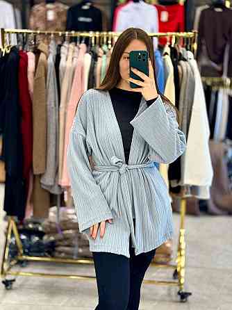 Женский базовый теплый кардиган ангора 