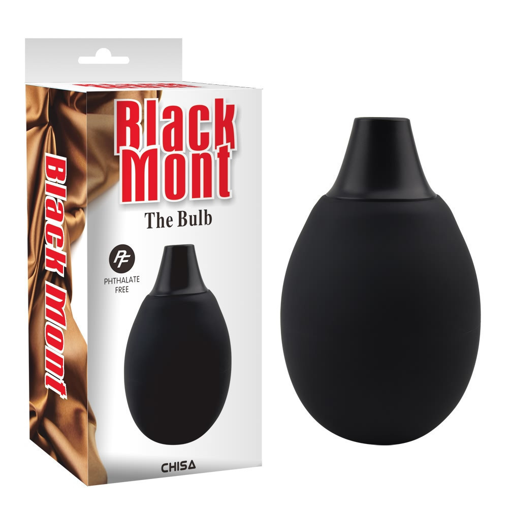 Груша для анального душу - Black Mont The Bulb Sex Aura Київ - фото 1