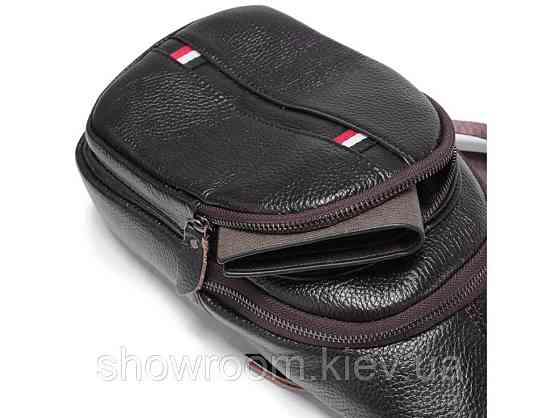 Мужская сумка на грудь (слинг) Leather Collection (370) Киев