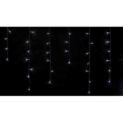 Гирлянда Delux ICICLE С 100LED 3.2х0.7 м Белый/прозрачный IP20 (90015252) Винница