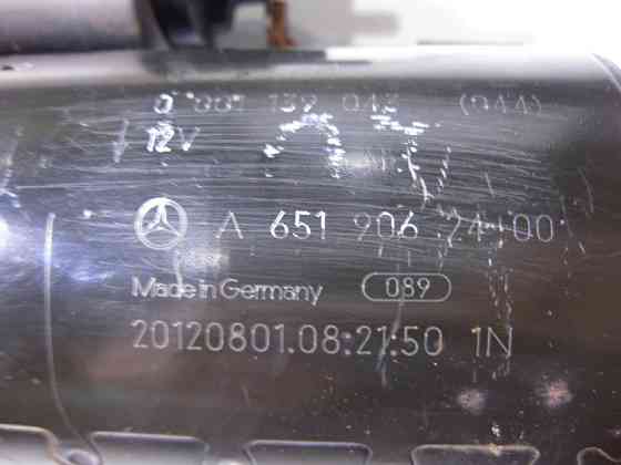 Mercedes-Benz  A6519062400 Стартер для двигуна OM651 R4 2.2 cdi E-Class W212 S-Class W221 W222 C-Class W204 W205 ML GLE W166 Одесса