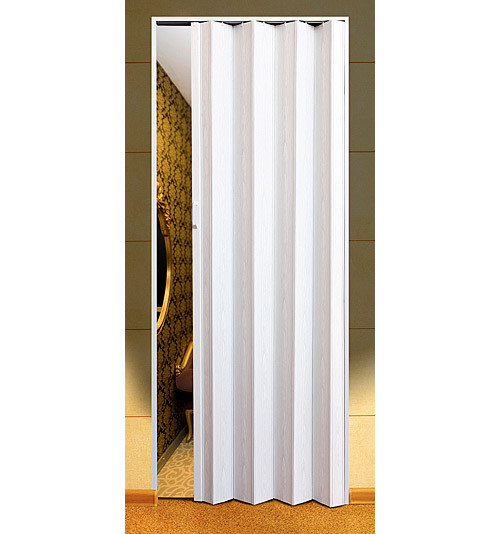 Двері гармошка глуха Vinci Decor MELODY 820х2030х6мм  Арктично білий Дніпро - фото 1