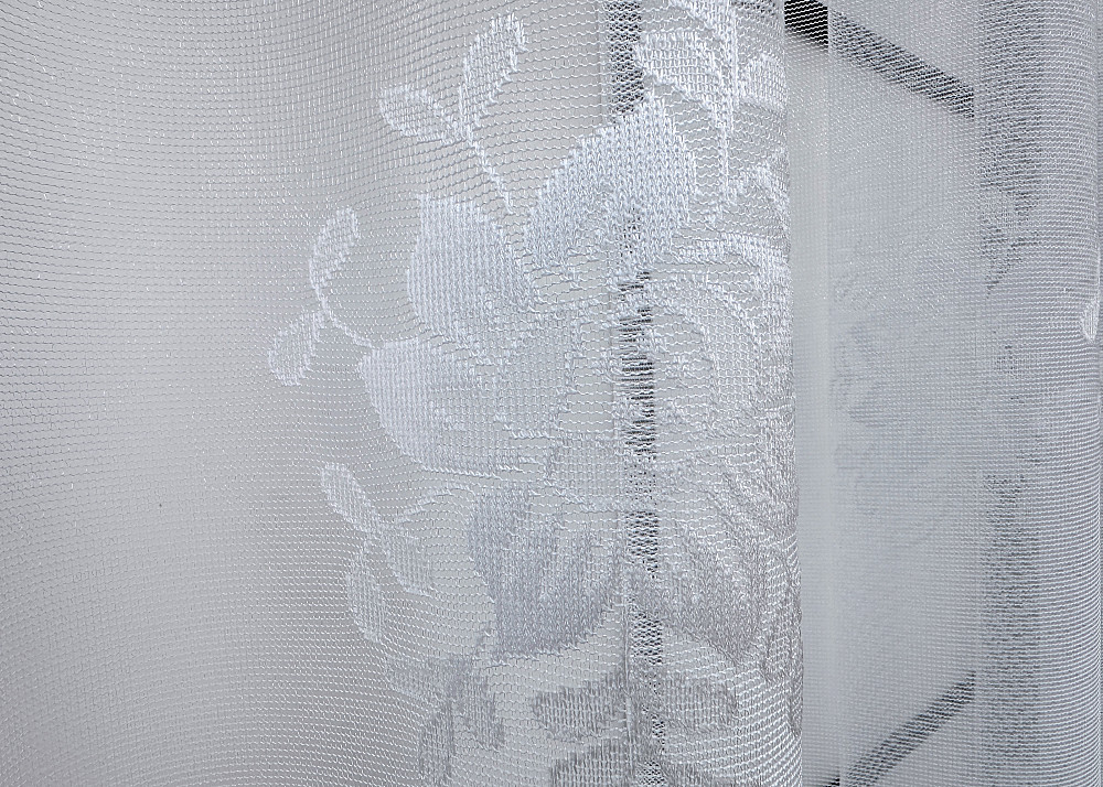 Тюль VR-Textil 1526т Жакард Белый 400х160 см (42-1017) Киев - изображение 5