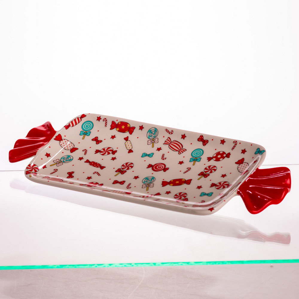 Сервірувальне блюдо Merry Christmas з ручками 35×12.5 см Київ - фото 2