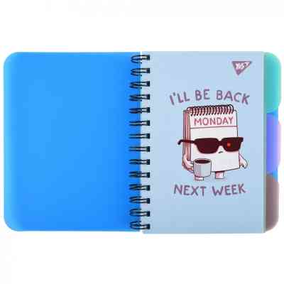 Блокнот Yes В6 I`ll be back 144 листа пластиковая обложка (681991) Винница