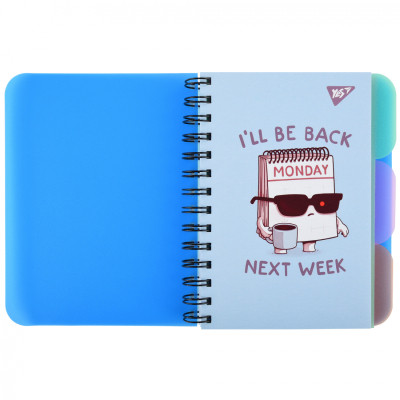 Блокнот Yes В6 I`ll be back 144 аркуша пластикова обкладинка (681991) Вінниця - фото 1