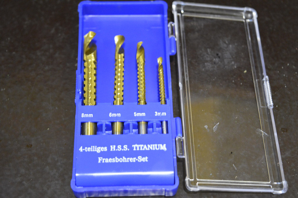 Набір свердел - ручних дискових фрез (3, 5, 6, 8мм) Полтава - фото 1