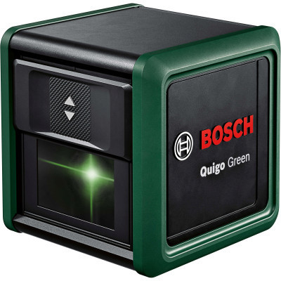 Лазерний нівелір Bosch Quigo Green, до 12м, 0.6мм/м, 1.098кг (0.603.663.C04) Вінниця - фото 1